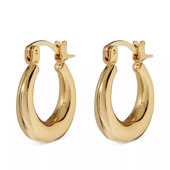 Luv Aj Mini Martina Hoop Earrings
